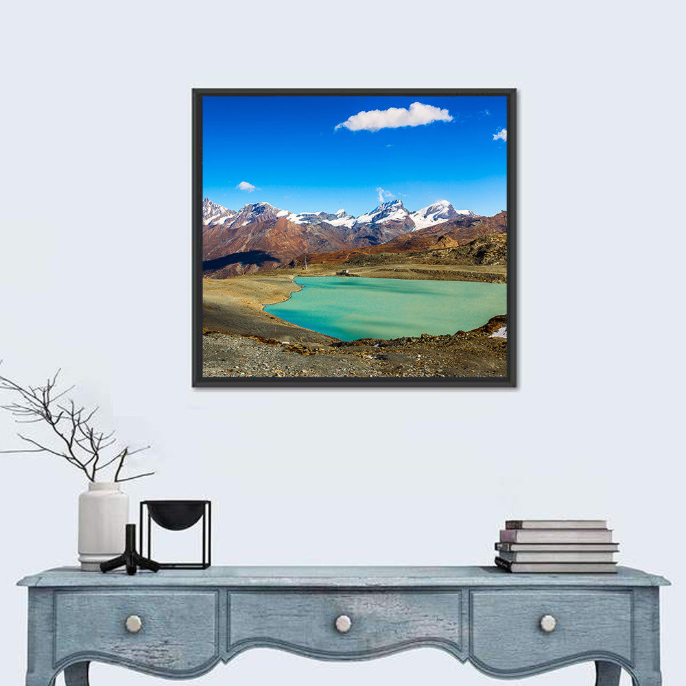 Turquoise Alpine Lake, Switzerland Wall Art