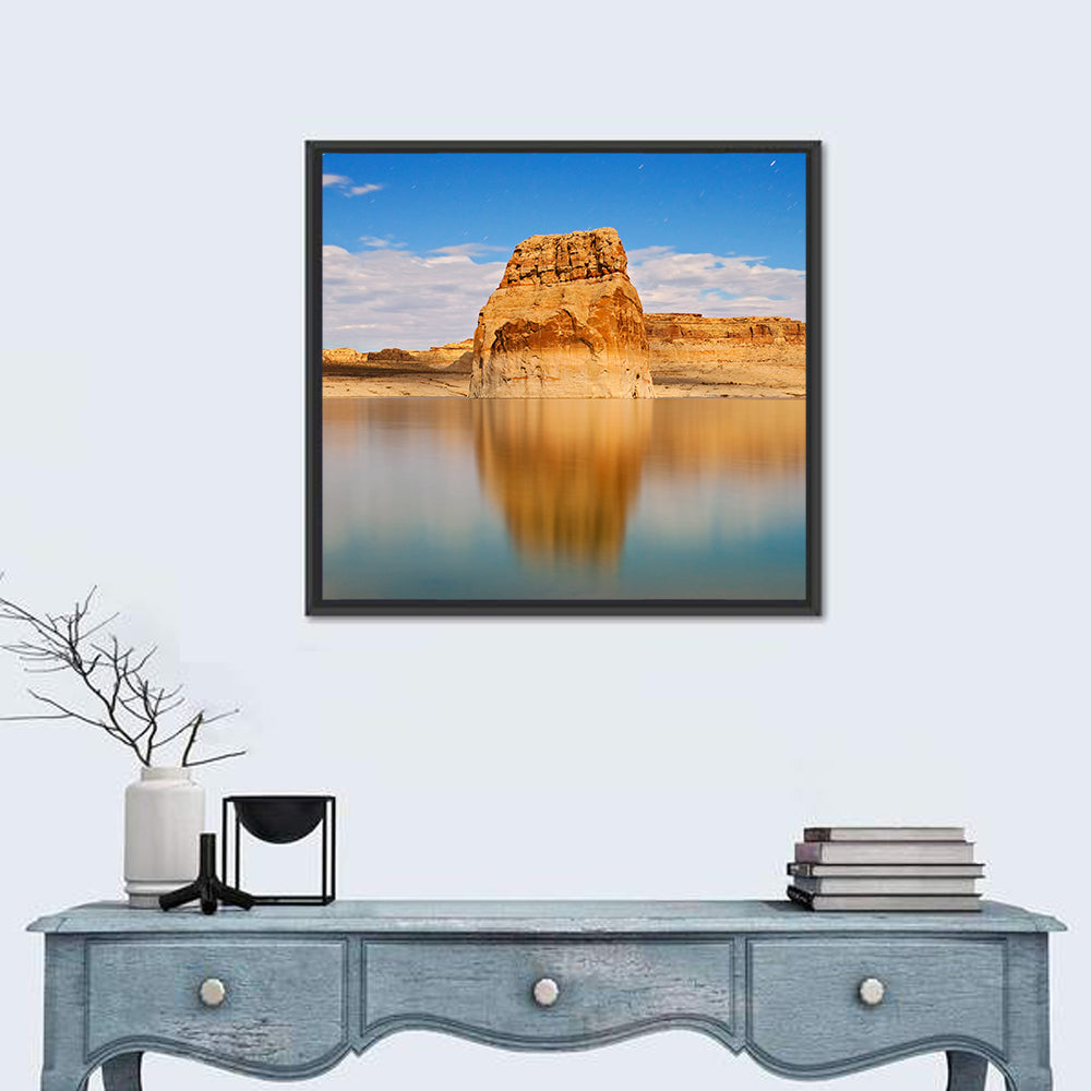 Lone Rock at Lake Powell Wall Art