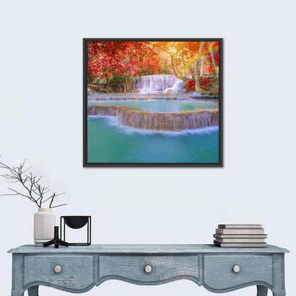 Tat Kuang Si Tiered Waterfalls Wall Art