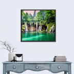 Plitvice Lakes Waterfalls Wall Art