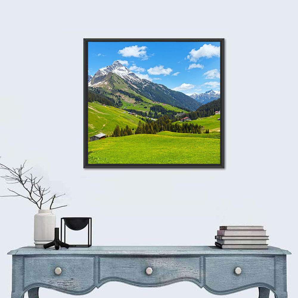 Biberkopf Meadow View Wall Art