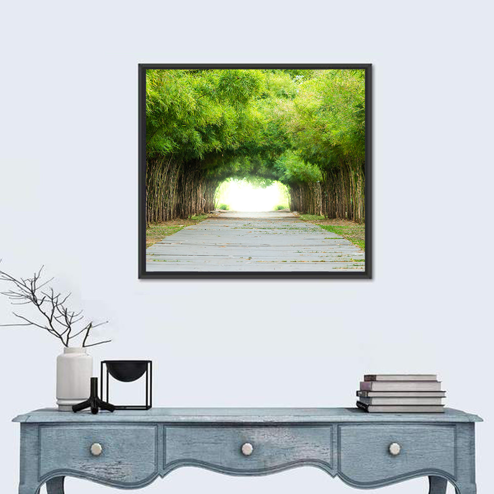 Kyoto Bamboo Canopy Walkway Wall Art