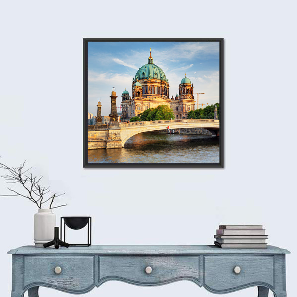 Berlin Cathedral at Golden Hour Wall Art