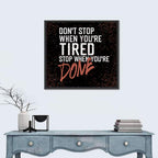 Distressed Motivational Quote Wall Art