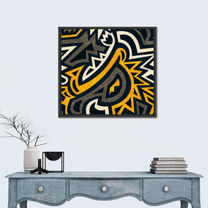 African Geometric Pattern Wall Art