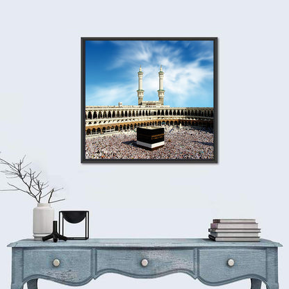 Kaaba at Masjid Al-haram Wall Art