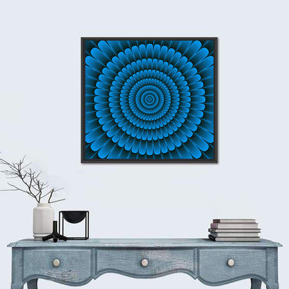 Psycho Floral Mandala Wall Art