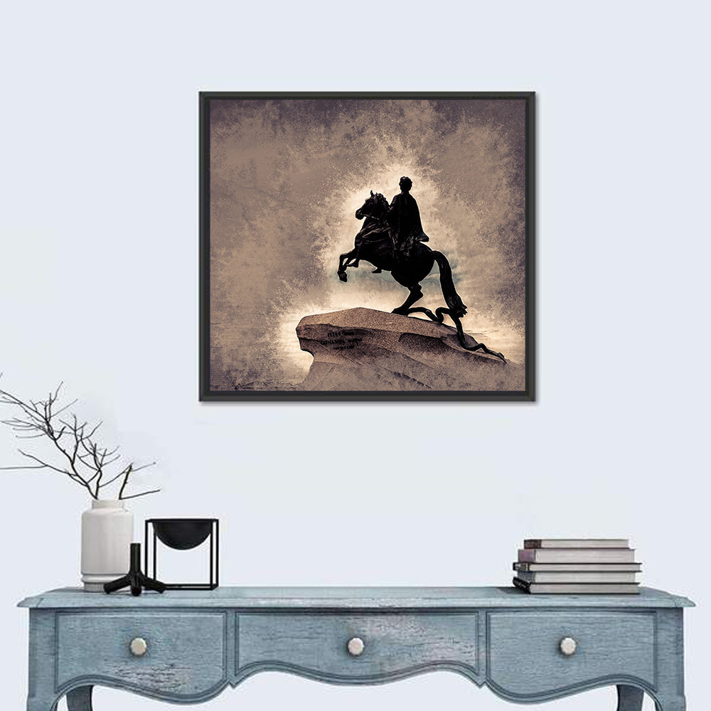 Bronze Horseman Monument, Saint Petersburg Wall Art