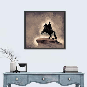 The Bronze Horseman Wall Art