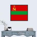 Flag of Transnistria Wall Art