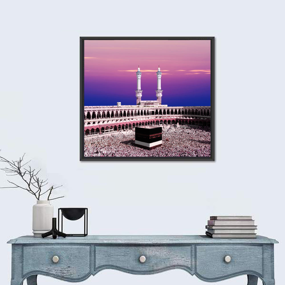 Kaaba at Twilight Wall Art