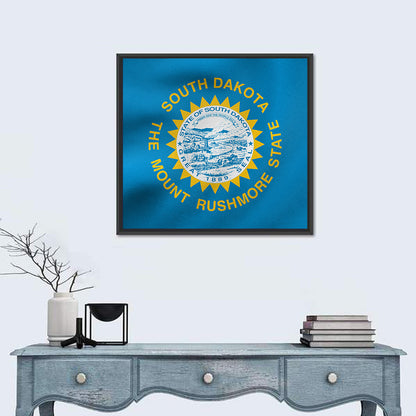 South Dakota State Flag Wall Art
