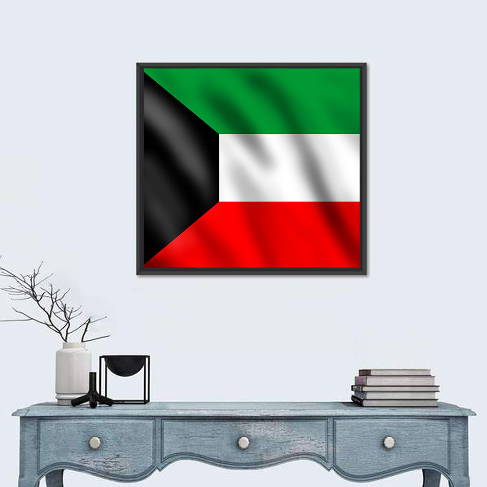 Flag of Kuwait Wall Art