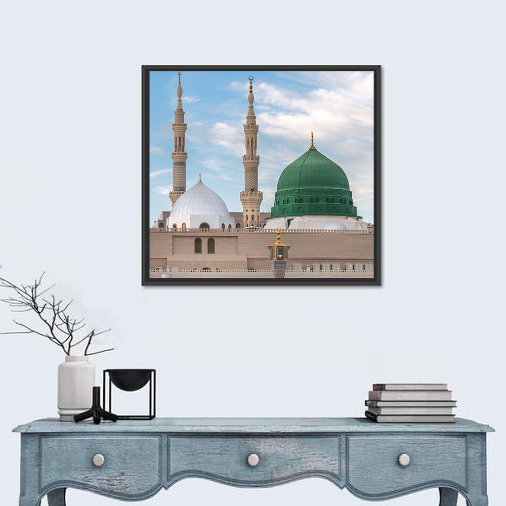 Al-masjid An-nabawi, Medina Wall Art in a room, square