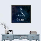 Pisces Constellation Wall Art