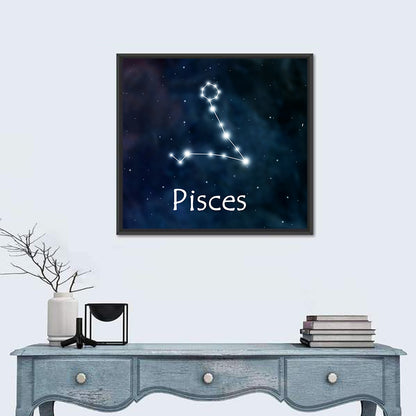 Pisces Constellation Wall Art