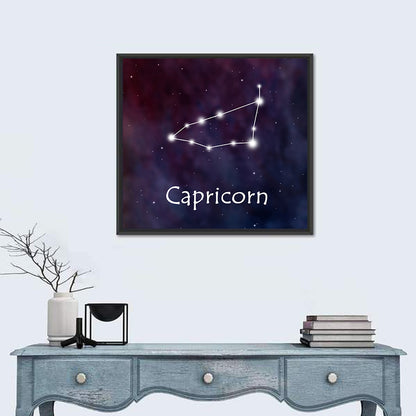 Capricorn Constellation Wall Art