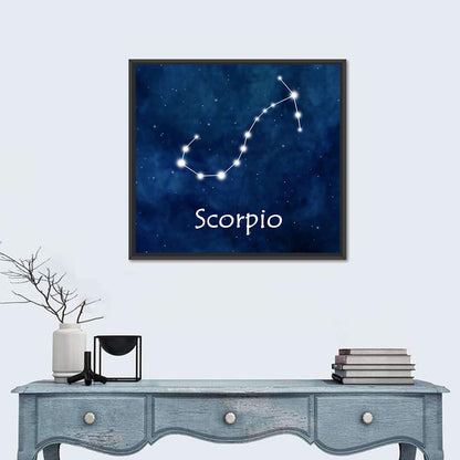 Scorpio Constellation Wall Art