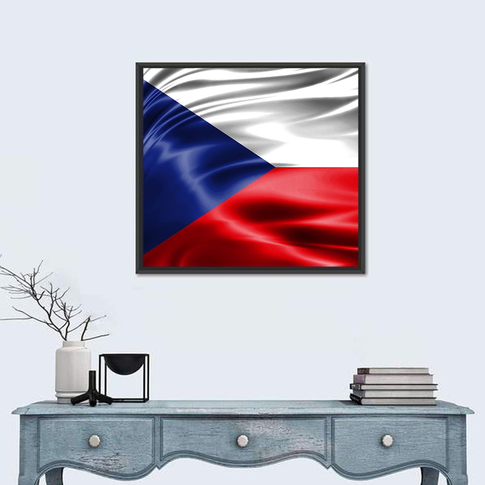 Czech Republic Flag Wall Art