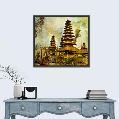 Balinese Meru Towers Wall Art