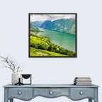 Aurlandsfjord Valley Panorama Wall Art