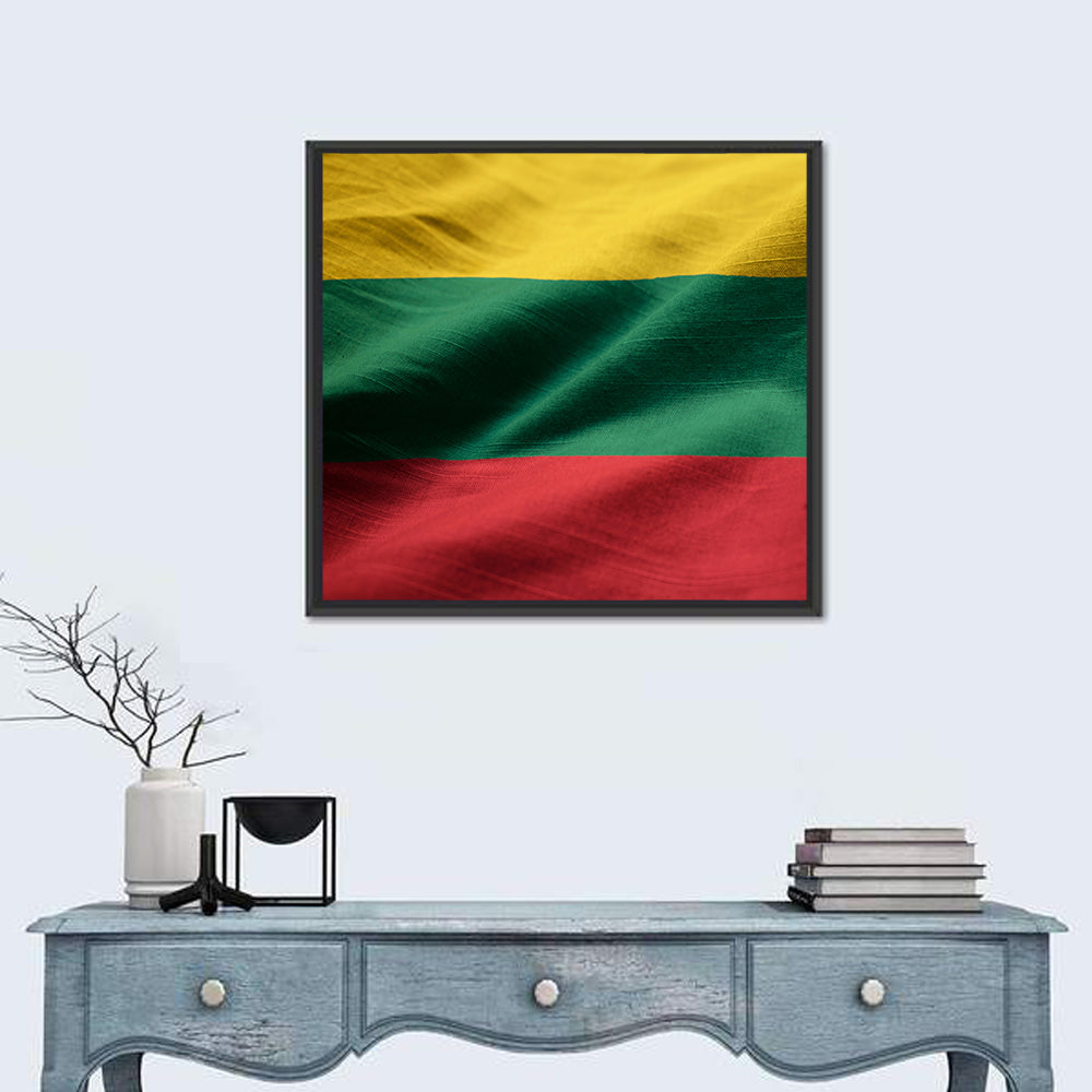 Lithuanian Flag Wall Art
