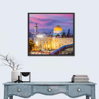 Temple Mount and Western , Jerusalem Wall Art