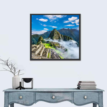 Machu Picchu Among Mountain Clouds Wall Art