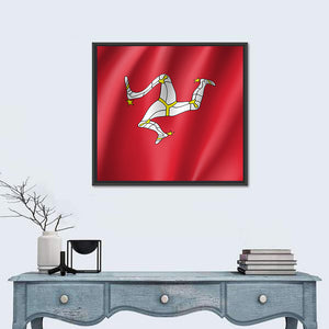 Isle Of Man National Flag Wall Art