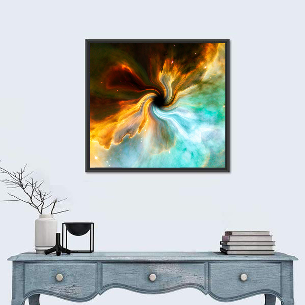 Black Hole Vortex Wall Art