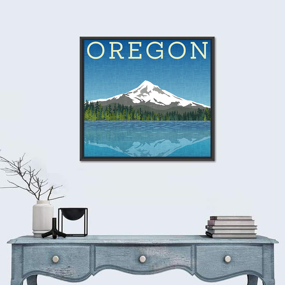 Mount Hood Oregon Travel Wall Art
