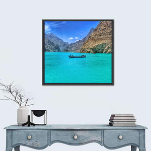 Attabad Lake in Pakistan Wall Art