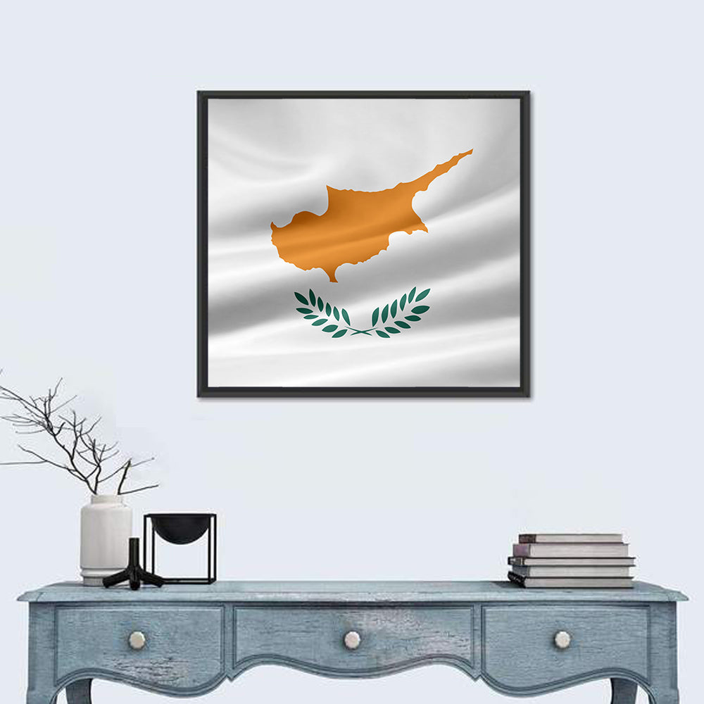 Flag Of Cyprus Wall Art