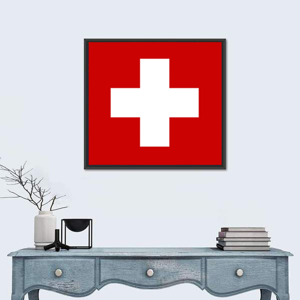 Swiss Flag Wall Art
