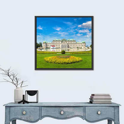 Belvedere Palace Garden View, Vienna Wall Art