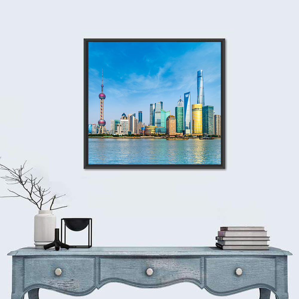 Lujiazui Skyline Shanghai Wall Art