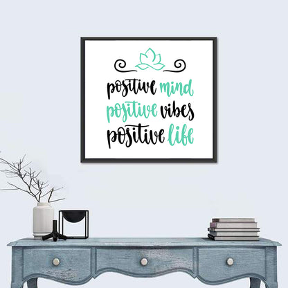 Lotus Yoga Inspirational Quote Wall Art