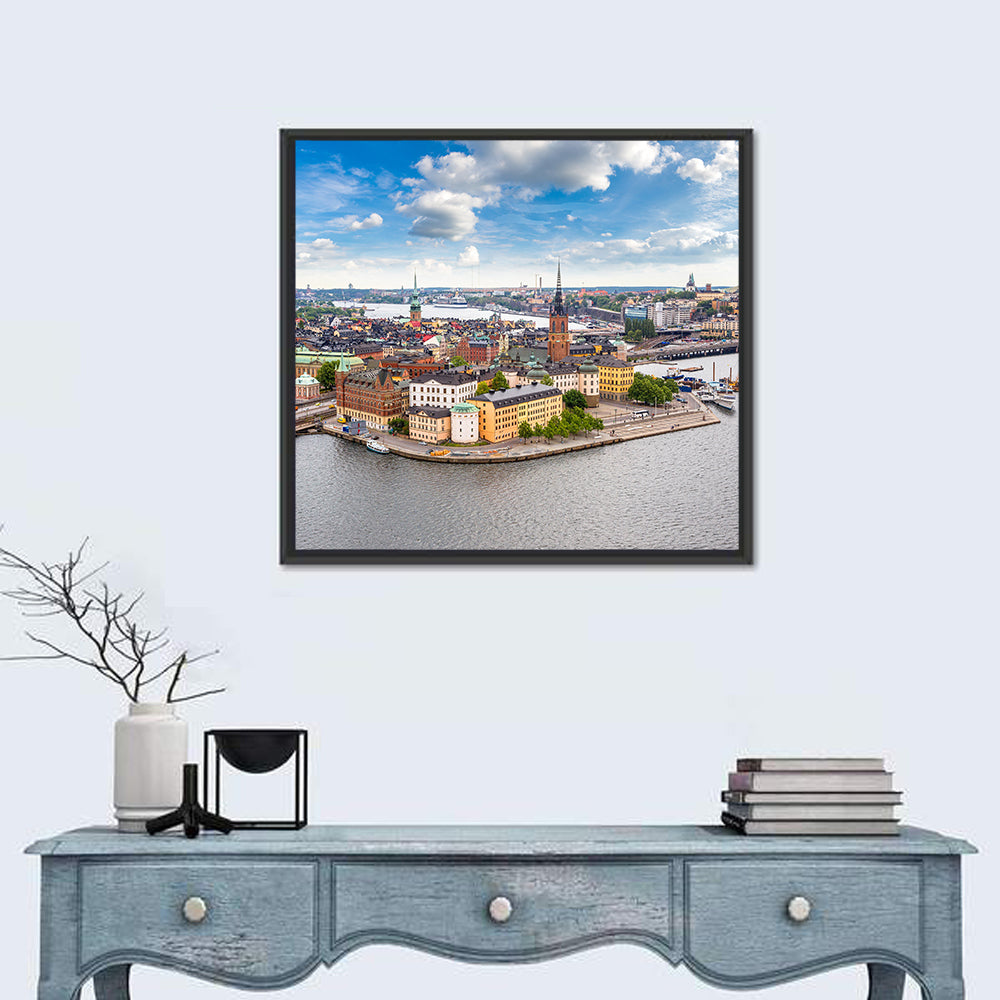 Gamla Stan Harbor, Stockholm Wall Art