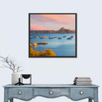 Houseboats on Lake Powell, Page Arizona Wall Art