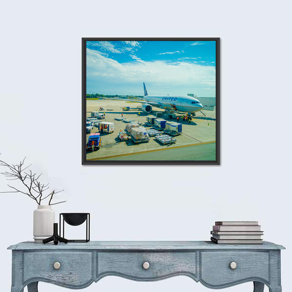 Cancun International Airport Tarmac Wall Art