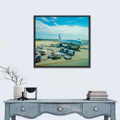 Cancun International Airport Tarmac Wall Art