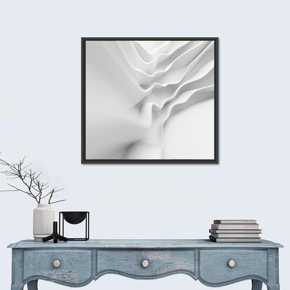 Architectural Wave Study Wall Art
