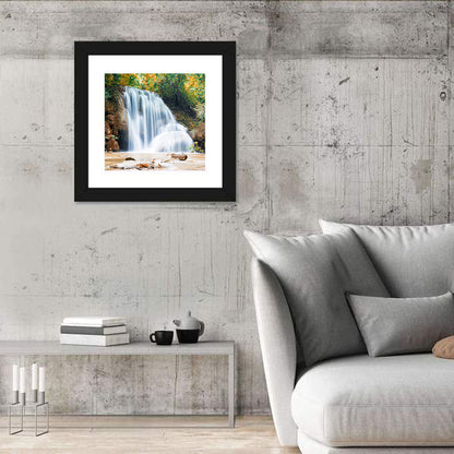 Planthong Waterfall Phuphaman Thailand Wall Art