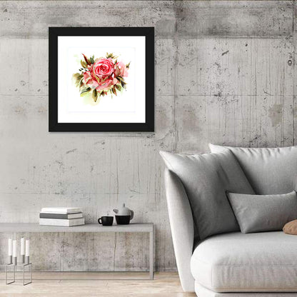 Rose Flowers Wall Art