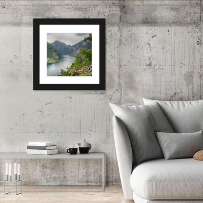 Geirangerfjord with Cruise Ship Wall Art