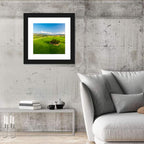Italian Cypresses on Rolling Hills Wall Art