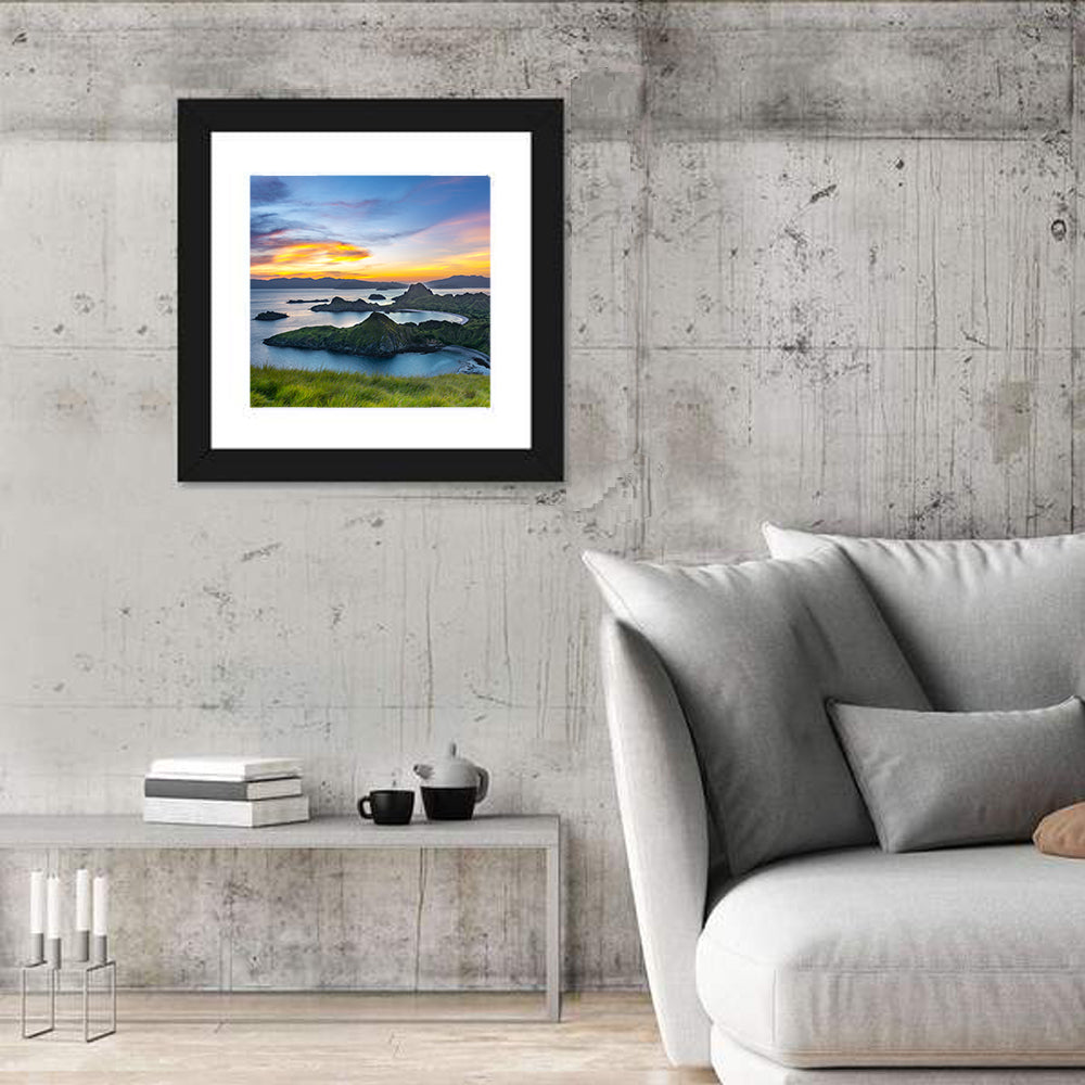 Padar Island Sunset, Labuan Bajo Wall Art