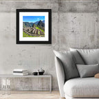 Machu Picchu in the Andes Wall Art
