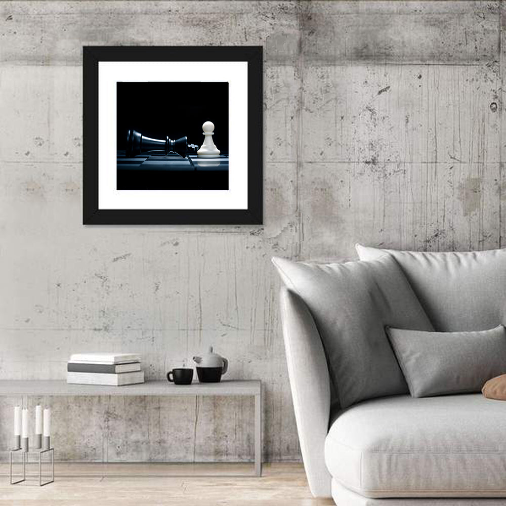 Pawn and Fallen King Wall Art