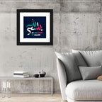 "The Name Of Allah" Calligraphy Wall Art